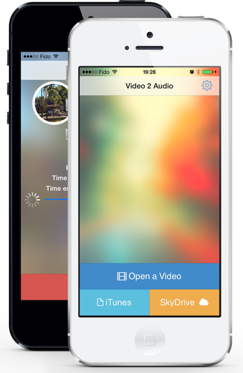 Video to audio converter app